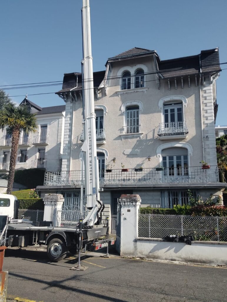 Renovation toiture de bâtiment